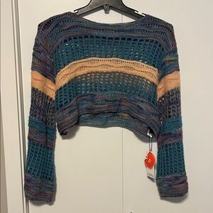 Cider Colorful Knit Sweater